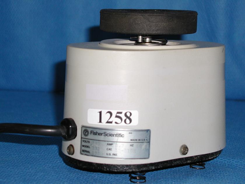 1258: Fisher Scientific Toch Mixer, Shaker / Rotator / Mixer / Vortexer, Fisher Scientific