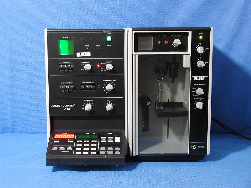 1046: Coulter Counter ZM, Particle Counter / Sizer / Analyzer, Coulter Electronics
