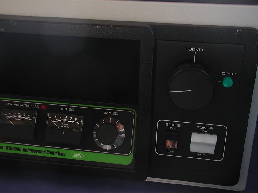 1629: Sorvall RT 6000B Refrigerated Centrifuge, Centrifuge, Sorvall