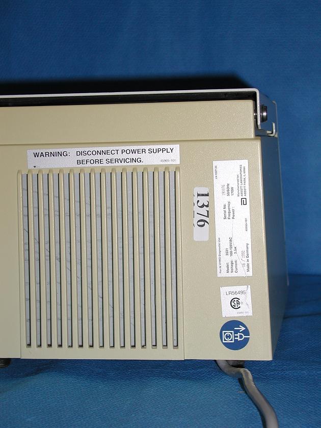 1376: Abbott 3531 Centrifuge, Centrifuge, Abbott Laboratories