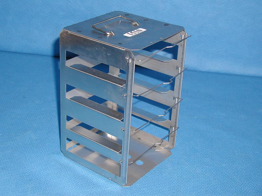 1510: Stainless Steel Nalgene CryoBox Rack, Miscellaneous Lab Items, Bio Express