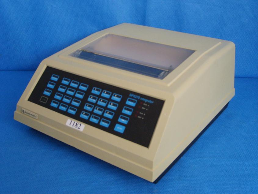 1182: Spectra Physics SP4270 Chromato Integrator, Chart Recorder / Integrator / Printer, Spectra Physics