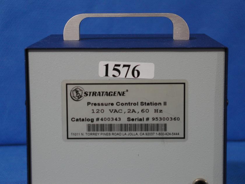 1576: Stratagene Pressure Control Station, Pump, Stratagene