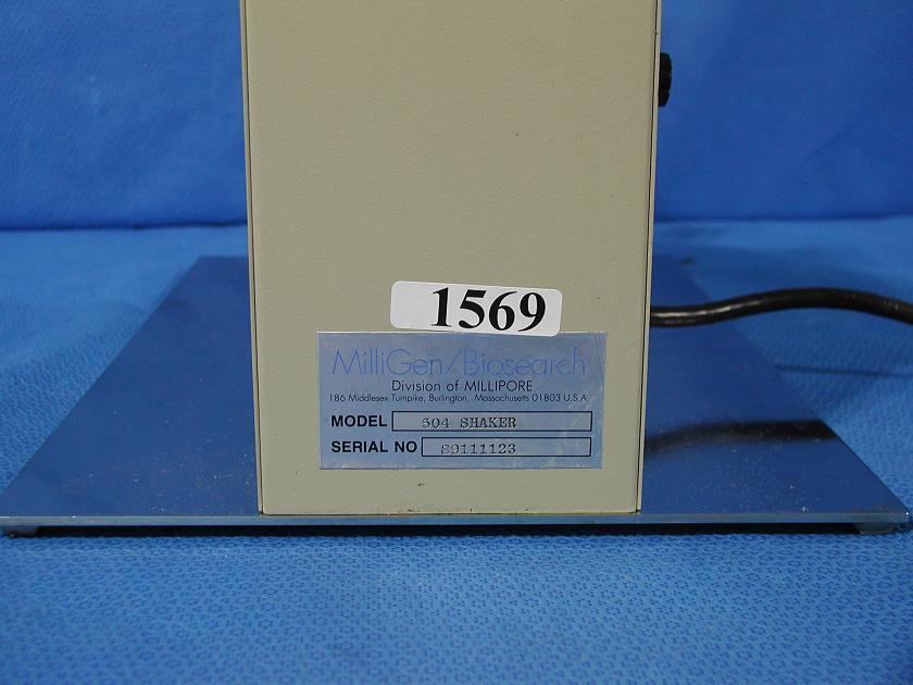 1569: MilliGen 504 Shaker, Shaker / Rotator / Mixer / Vortexer, Millipore