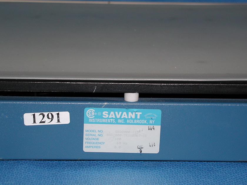1291: Slab Gel Dryer, Electrophoresis, Savant Instruments
