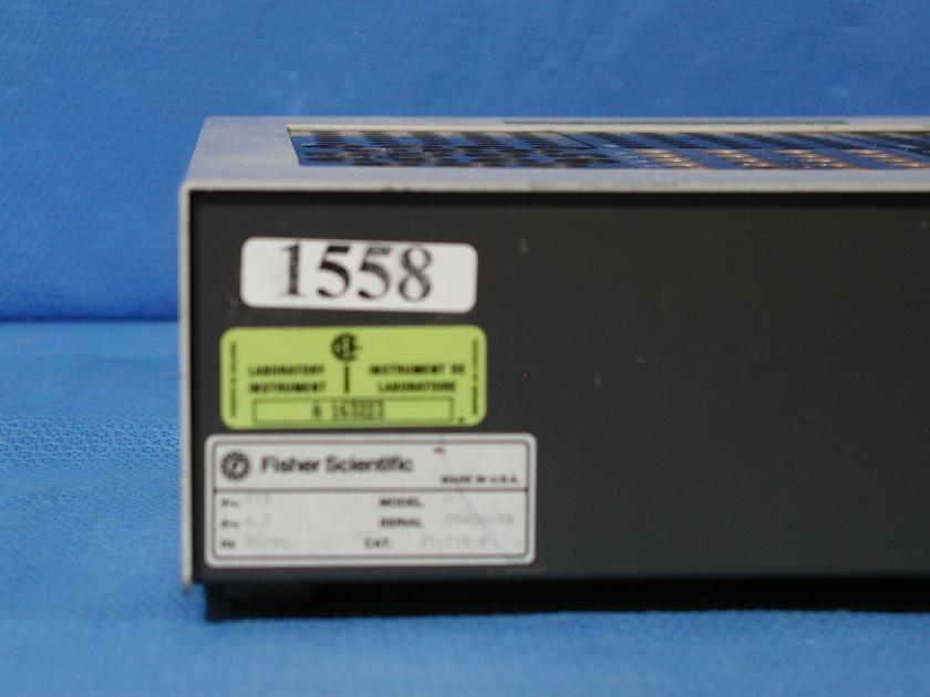 1558: Fisher Scientific Dry Bath Incubator, Stirrer / Heater, Fisher Scientific