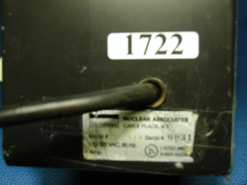 1722: X-Ray Manitor, X - Ray /  Imaging System, Victoreen Associates