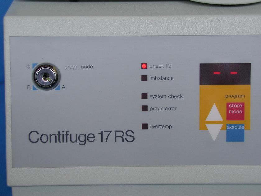 1632: Heraeus 17RS Refrigerated Centrifuge, Centrifuge, Heraeus Instruments