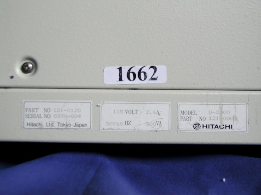 1662: Hitachi U-2000 Double-Beam UV/VIS Spectrophotometer, Spectrometer / Spectrophotometer, Hitachi