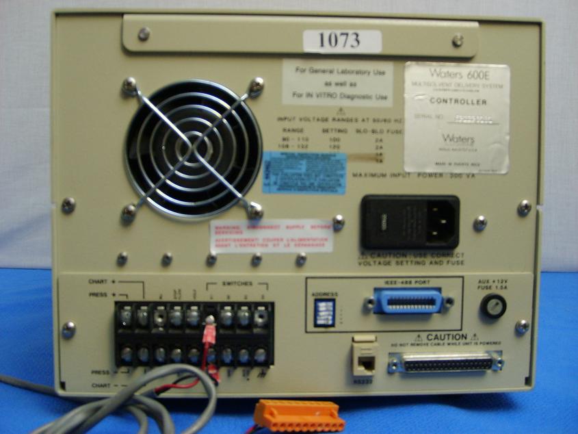 1073: Waters 600 E System Controller, HPLC / FPLC, Waters