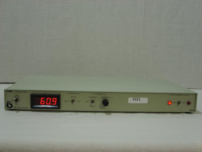 1021: Bellco Glass 503M Temperature Control, Stirrer / Heater, Bellco Glass