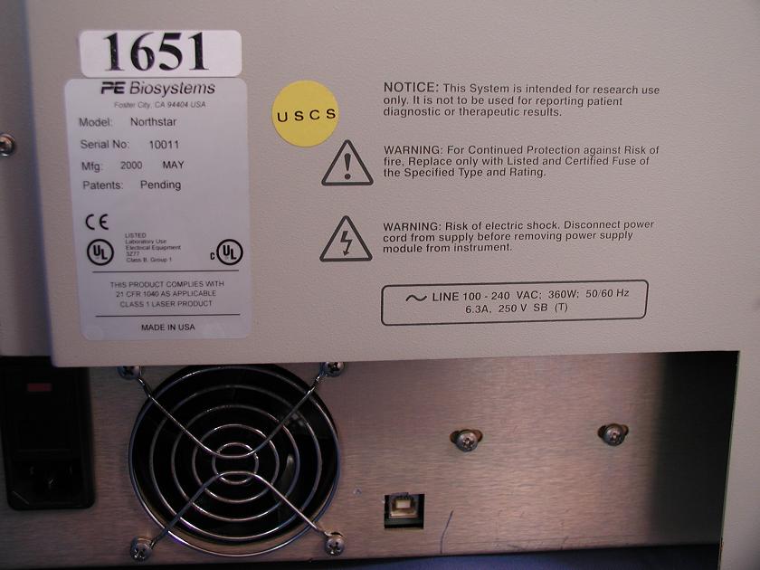 1651: PE Northstar HTS Workstation, DNA Related, Perkin Elmer