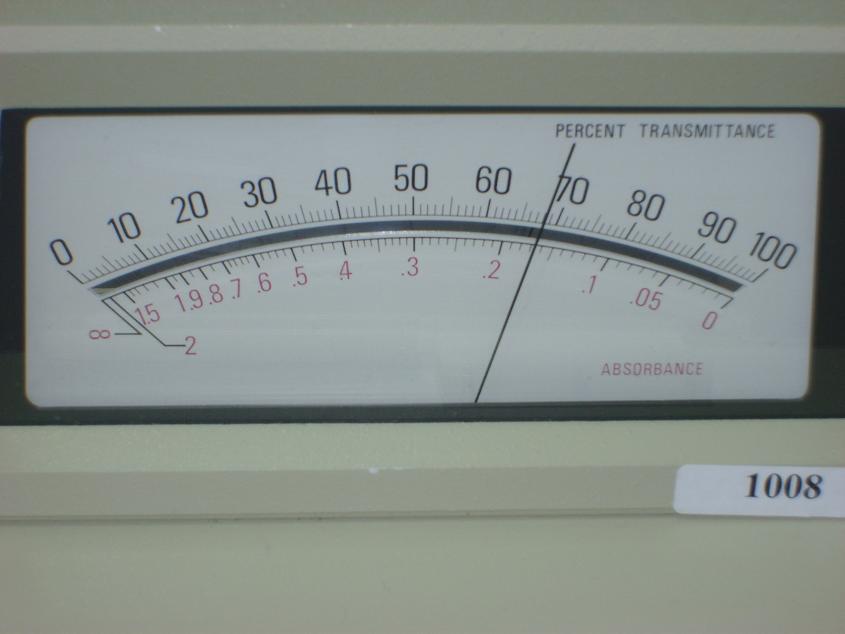 1008: Spectronic 70, Spectrometer / Spectrophotometer, Spectronic Instruments
