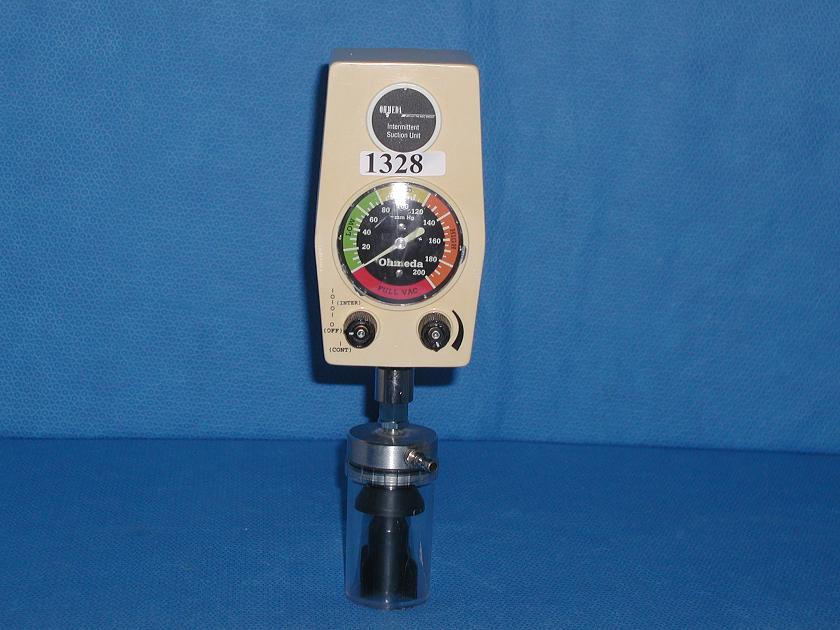 1328: Ohmeda Intermittent Suction Unit, Clinic and Hospital instrument, Ohmeda