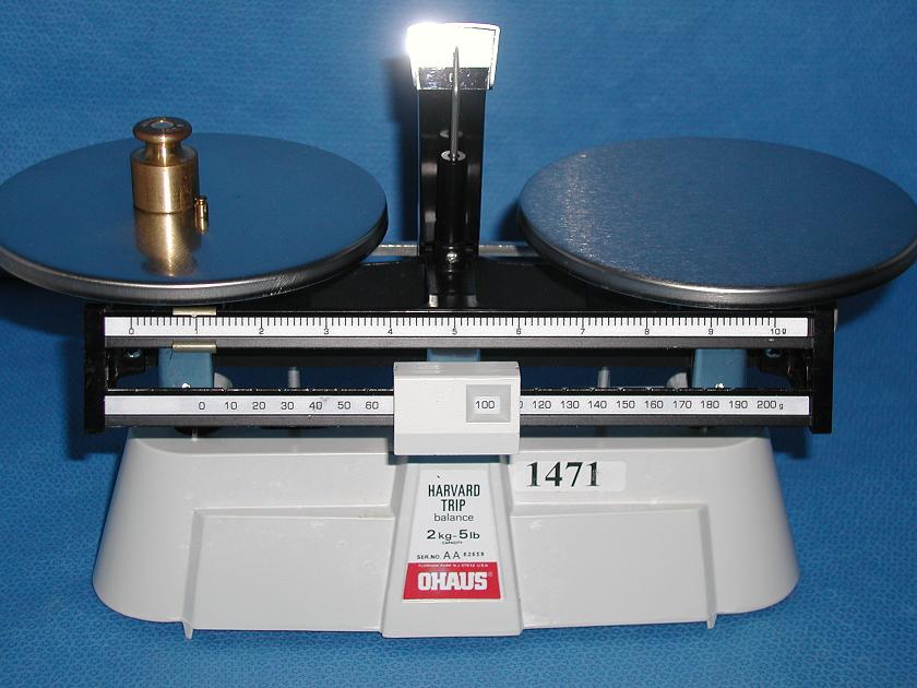 1471: Ohaus 5 lb Scale, Scale / Balance, Ohaus