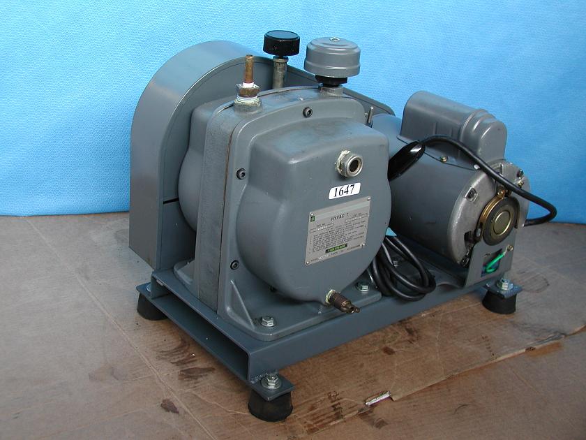 1647: Hyvac 7, Pump, Hyvac Products