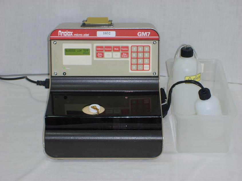 1032: Analox GM7 Micro Stat, Blood Gas / Chemistry Analyzer, Analox