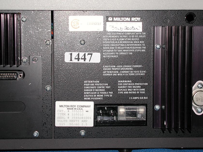 1447: Milton Roy Spectronic 1001 Plus, Spectrometer / Spectrophotometer, Milton Roy