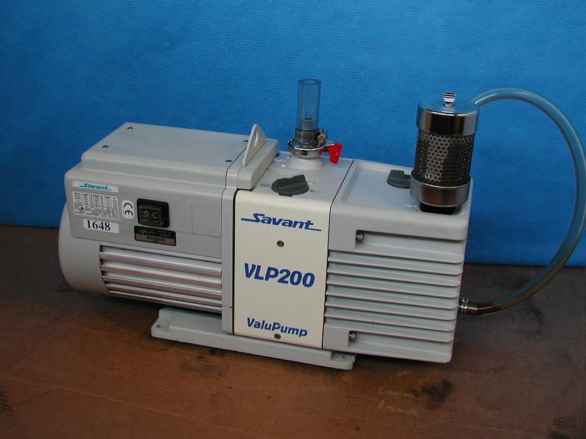 1648: Savant VLP200 Vacuum pump, Pump, Savant Instruments