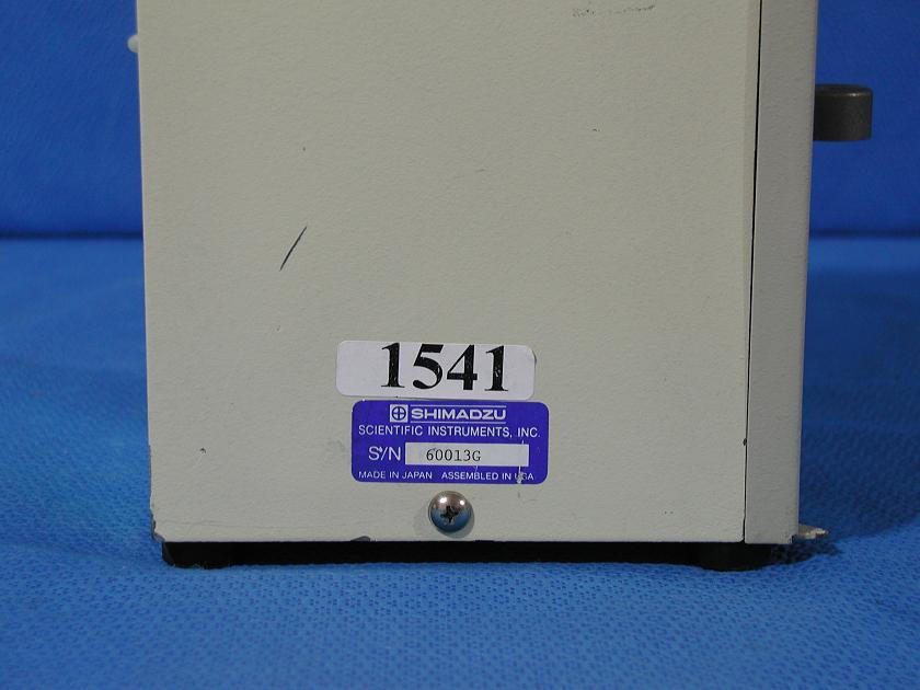 1541: Shimadzu Syringe, Pump, Shimadzu