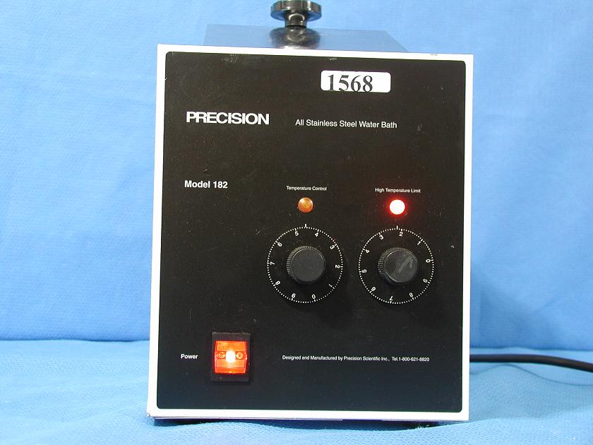 1568: Precision 182 Water Bath, Water Bath / Circulator, Precision Scientific