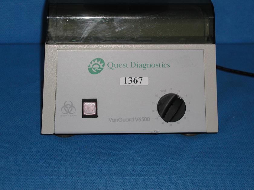 1367: VanGuard V6500 Centrifuge, Centrifuge, VanGuard