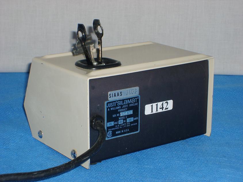 1142: H.D. Justi Amalgamator, Dental, HD Justi