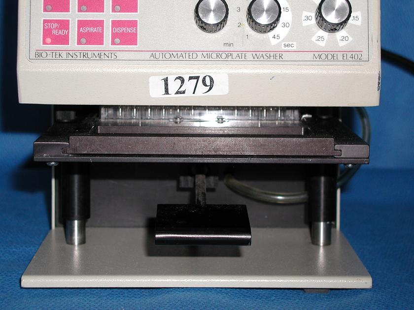 1279: Bio - Tek EL402 Microplate Washer, MicroPlate Reader / Washer, BioTek Instruments