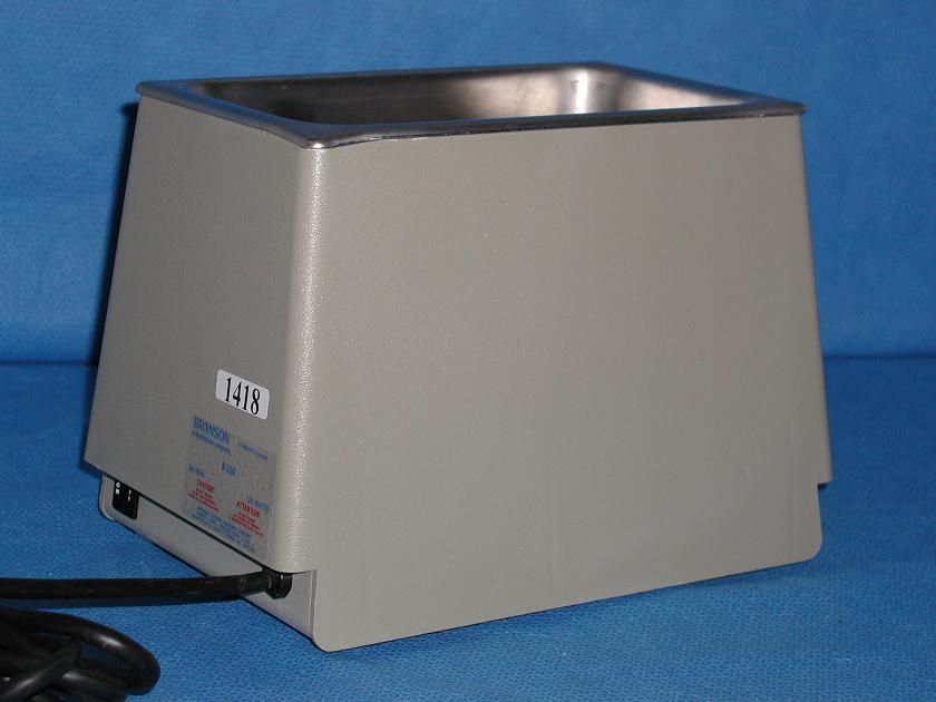1418: Branson Bransonic 220 Ultrasonic Cleaner, Ultrasound, Branson Cleaning Equipment