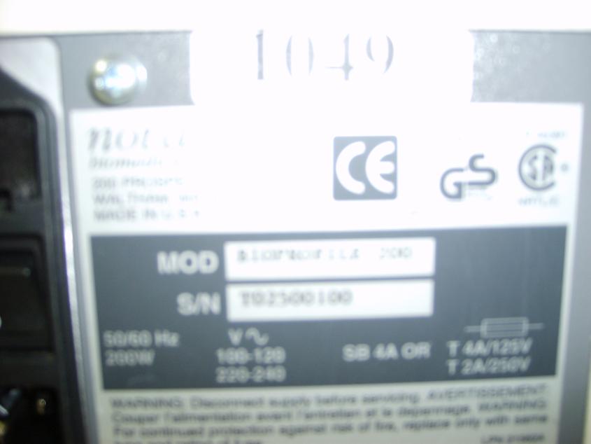 1049: Nova Bioprofile 200 Cell Culture Analyzer, Blood Gas / Chemistry Analyzer, Nova Biomedical
