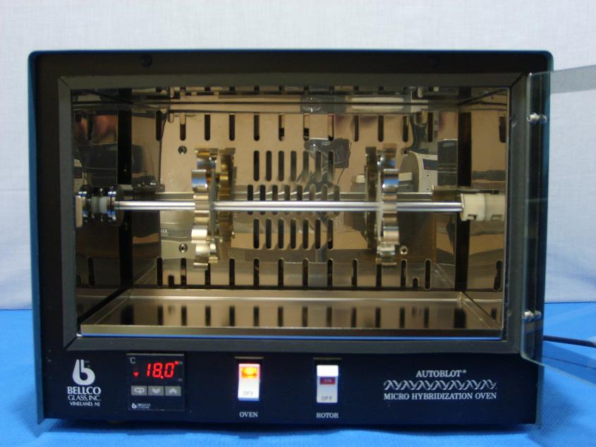 1071: Bellco Glass Hybridization Oven, Incubator / Oven, Bellco Glass
