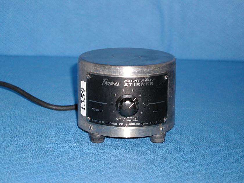 1359: Thomas Magne-Matic Stirrer, Stirrer / Heater, Arthur H Thomas