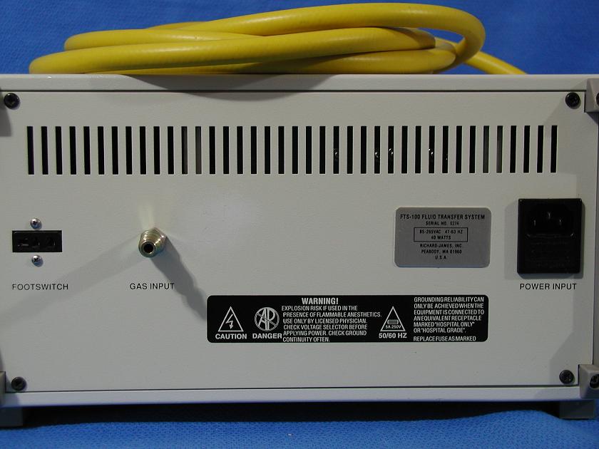 1561: Richard James FTS - 100 Fluid Transfer System, Pump, Richard  James