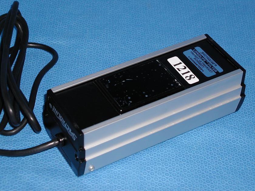 1218: Spectroline UV Light, Spectrometer / Spectrophotometer, Spectroline