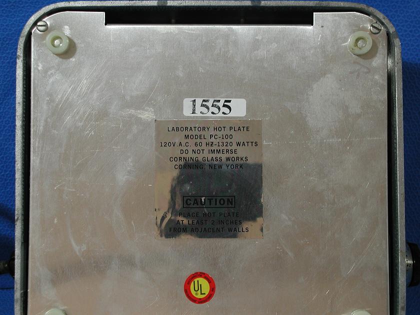 1555: Corning PC - 100 Hot Plate, Stirrer / Heater, Corning