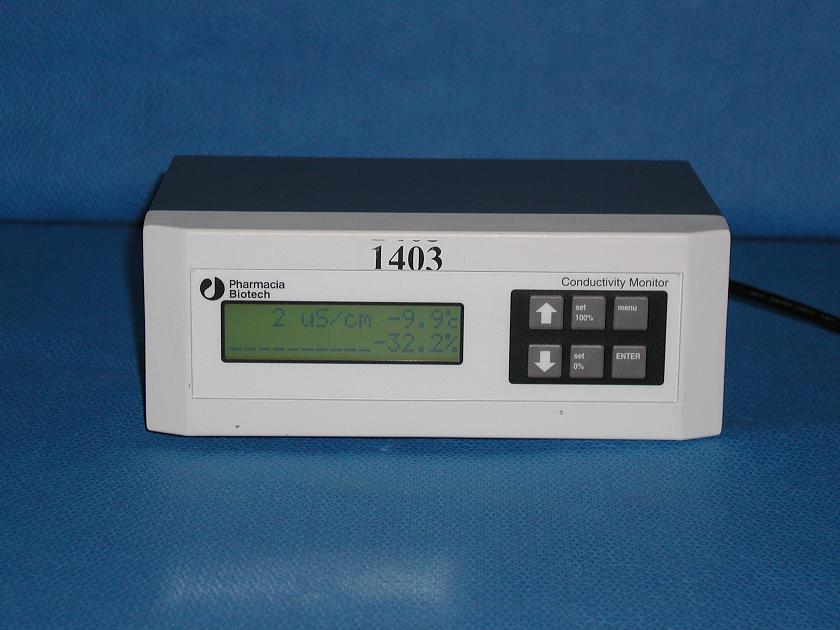 1403: Pharmacia Conductivity Monitor, PH Meter / Conductivity Meters, Pharmacia Fine Chemicals