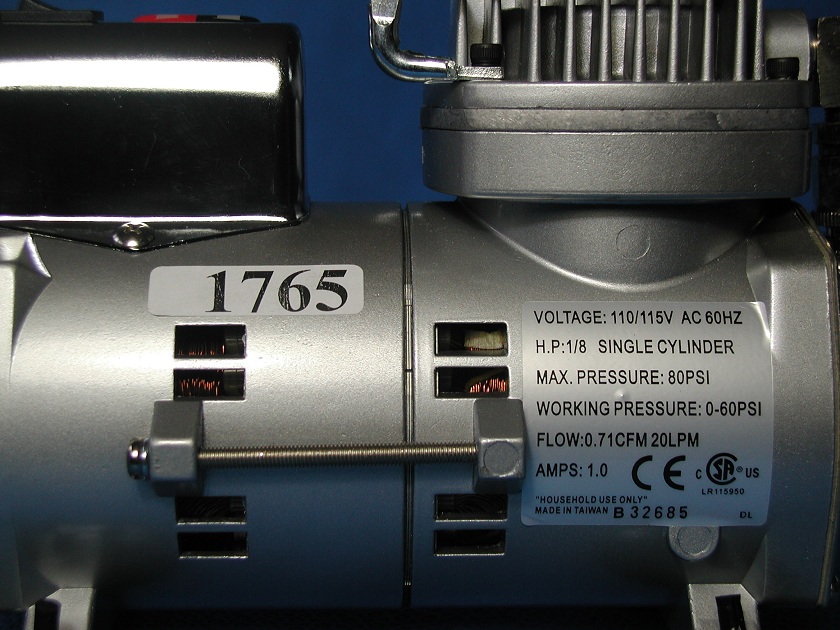 1765: Mini Air Compressor, Pump