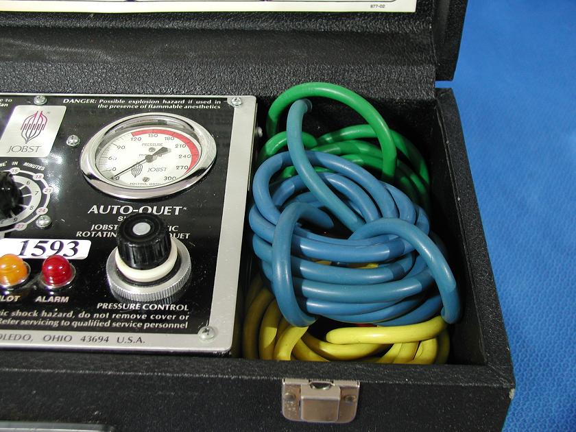 1593: Jobst Automatic Rotating Tourniquet, Clinic and Hospital instrument, Jobst Institute