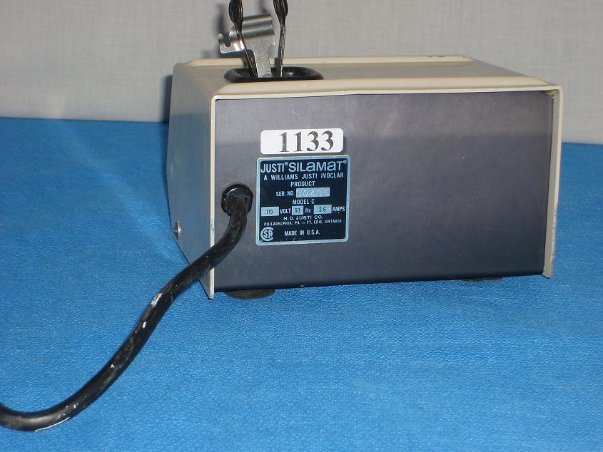 1133: H.D. Justi Amalgamator, Dental, HD Justi