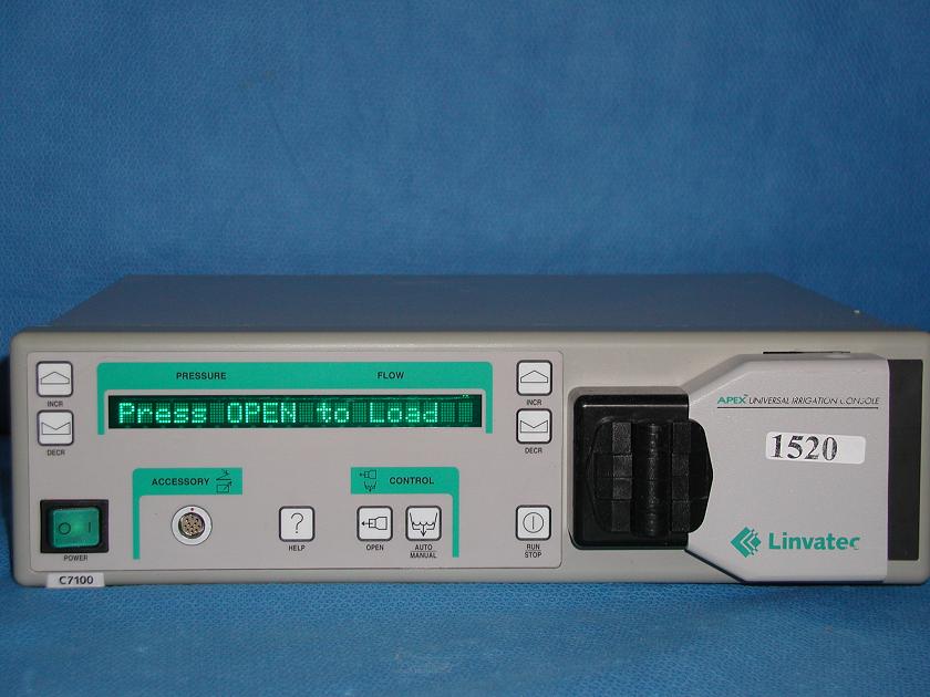 1520: Apex Universal Irrigation System, Clinic and Hospital instrument, Linvatec