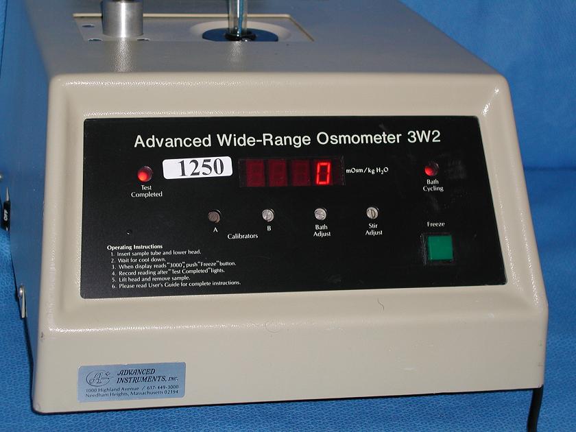 1250: Advance SW2 Wide - Range Osmometer, Osmometer, Advanced Instruments