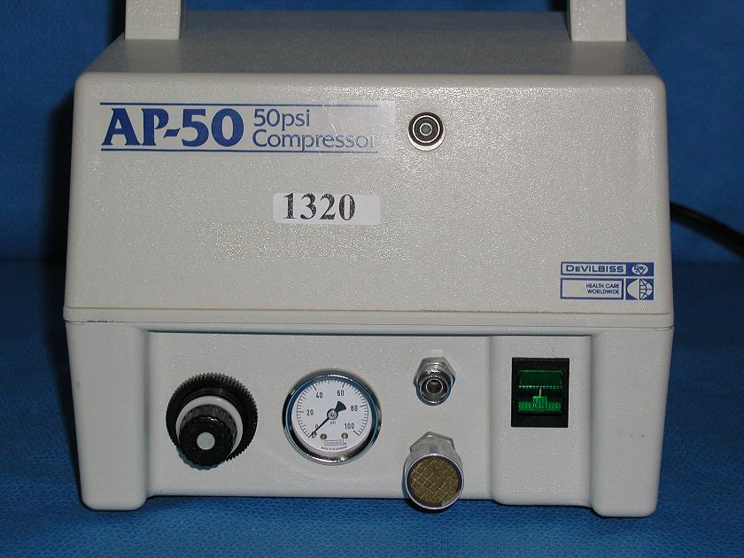 1320: Devilbiss AP - 50 Compressor, Pump, DeVilbiss Healthcare