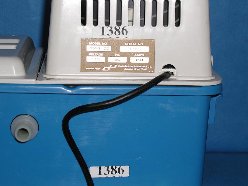 1386: Cole-Palmer Aspirator Circulator Pump, Water Bath / Circulator, ColeParmer