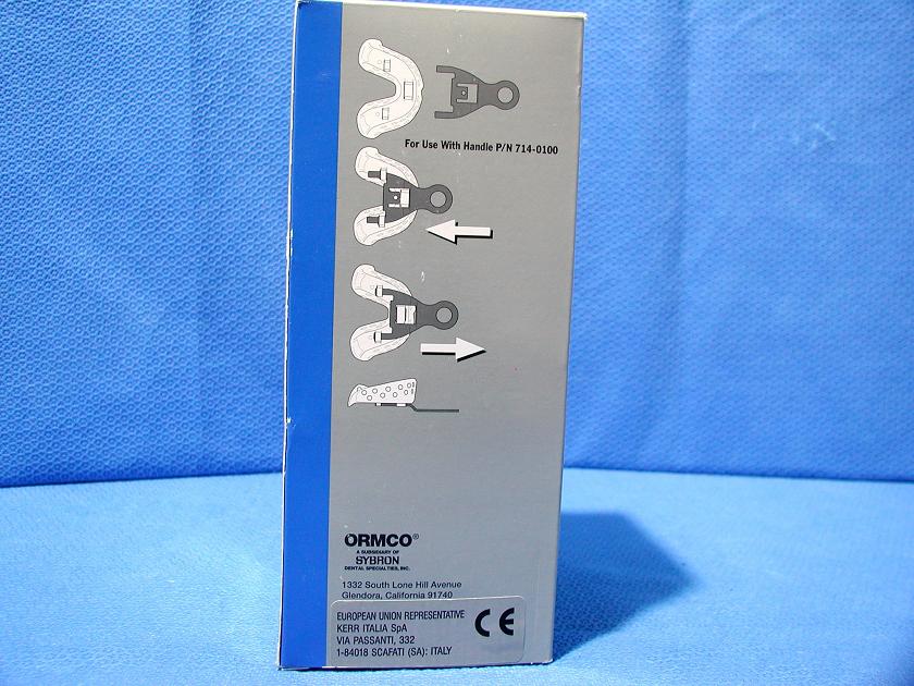 1712: Ormco Disposable Impression Trays, Dental, Sybron Dental Specialties