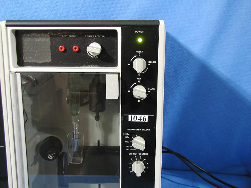 1046: Coulter Counter ZM, Particle Counter / Sizer / Analyzer, Coulter Electronics