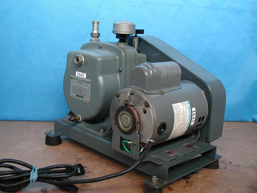 1643: Hyvac 7, Pump, Hyvac Products