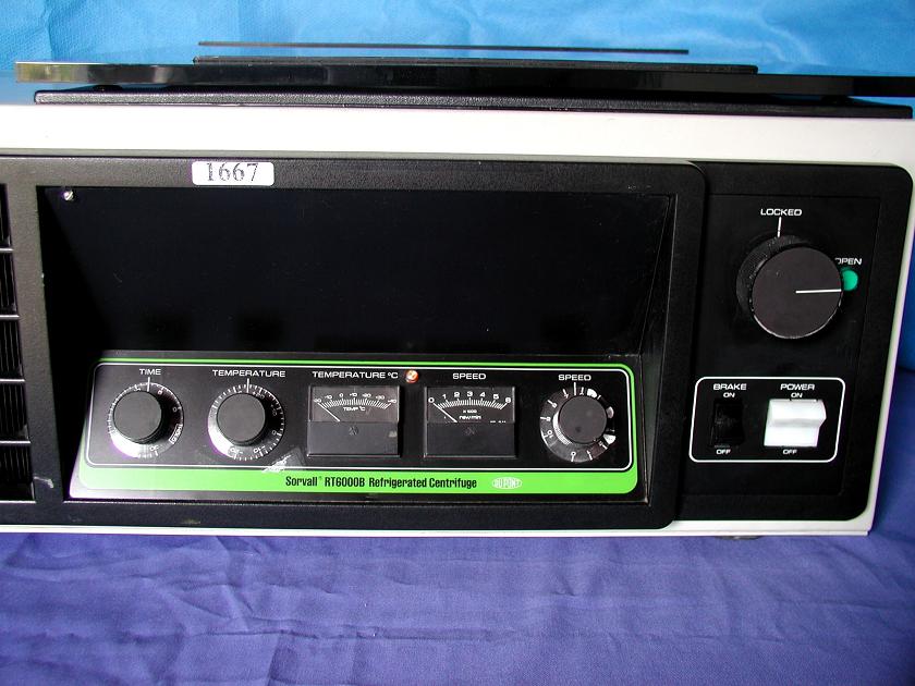 1667: Sorvall RT6000B Refrigerated Centrifuge, Centrifuge, Sorvall