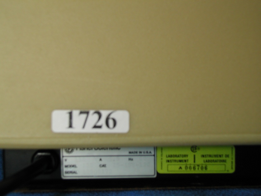 1726: Fisher Scientific 138 Water Bath, Water Bath / Circulator, Fisher Scientific