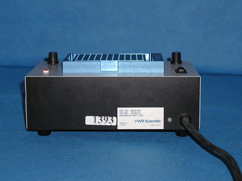 1393: VWR Single Heat Block, Stirrer / Heater, VWR Scientific