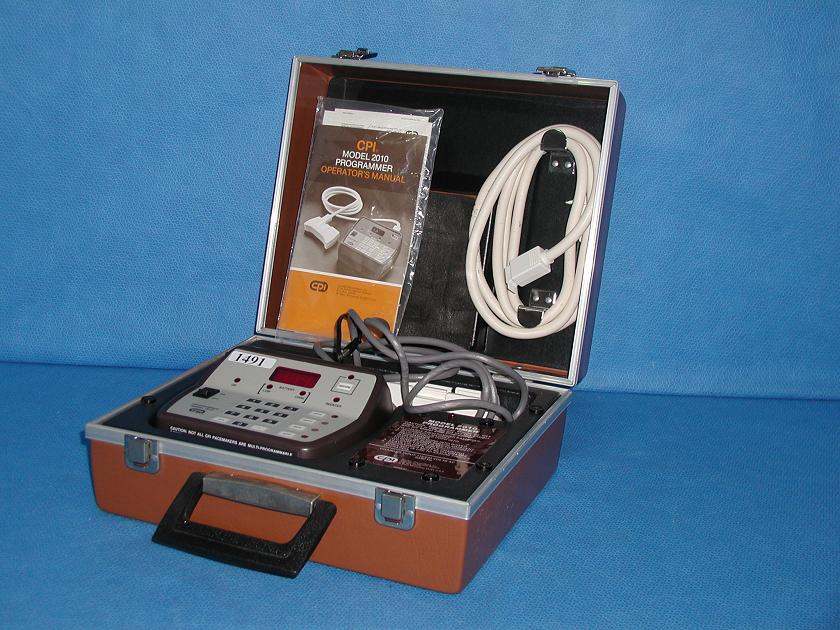 1491: Pacemaker 2010 Programmer, Clinic and Hospital instrument, CPI Cardiac Pacemakers